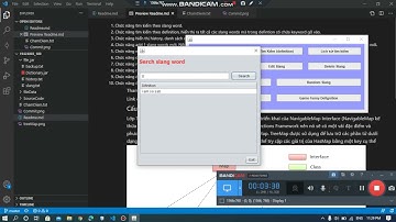Project Slang Dictionary java Swing (HCMUS)