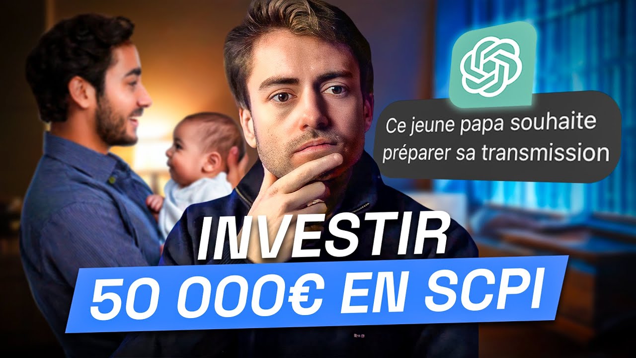 ChatGPT investit 50 000€ en SCPI pour ce père de famille !