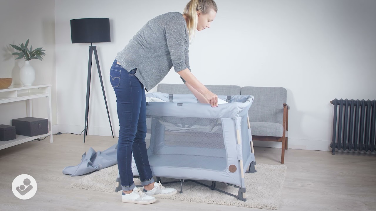 Maxi Cosi Swift 3 in 1 Travel Cot - How to use it. - YouTube