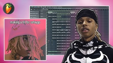 how to make SIMPLE MELODIC beats for SOFAYGO