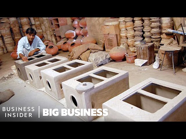 How This Electricity-Free Fridge Saved An Indian Ceramics Factory | Big Business class=
