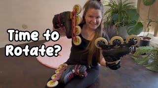 When, Why & How to Rotate Inline Skate Wheels