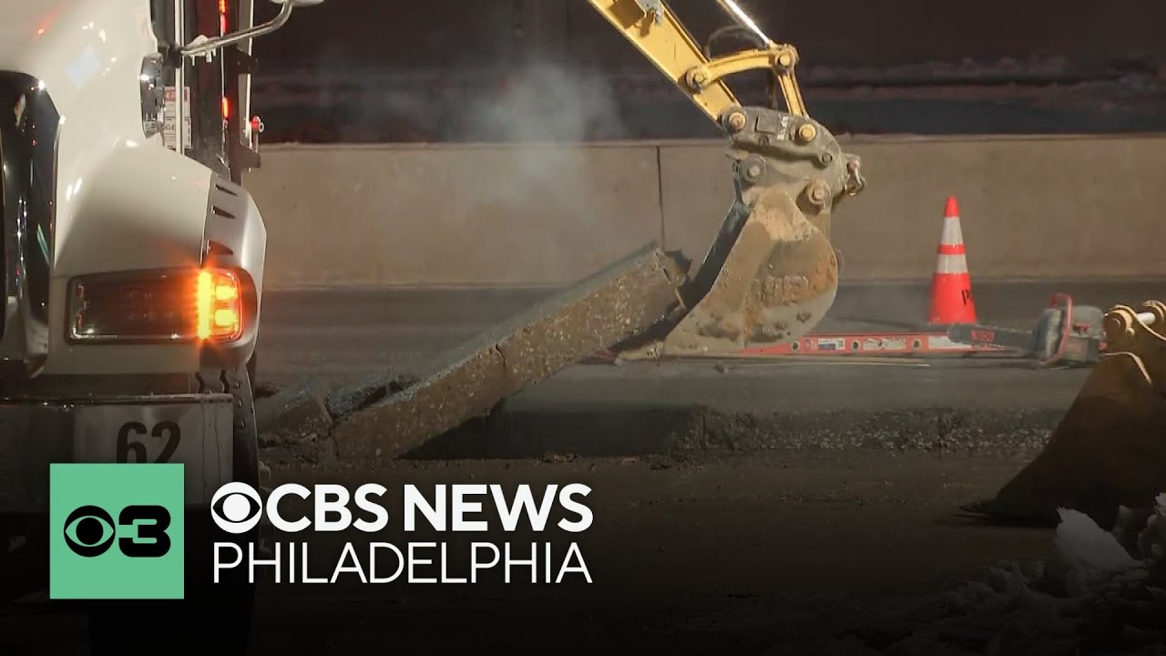 Crews respond to water main break on Admiral Wilson Boulevard in ...