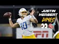 Justin Herbert's Best Throws of 2020 Rookie of the Year Season