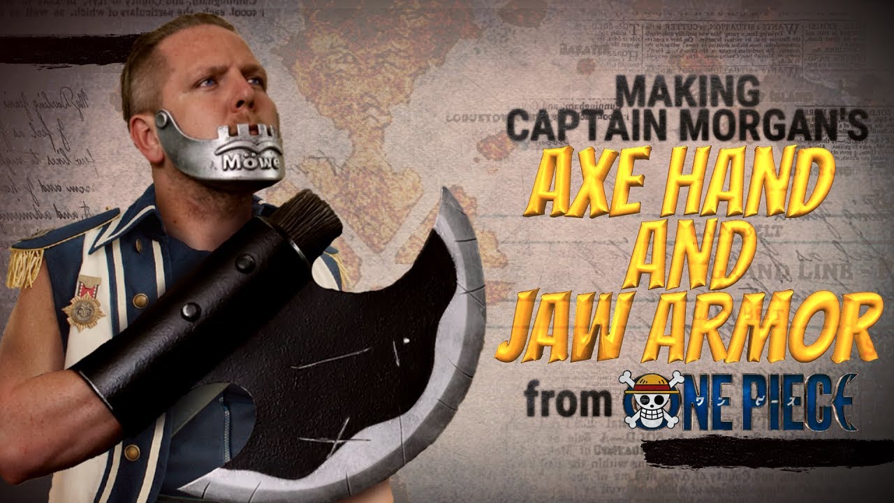 Making Captain Axe Hand and Jaw Armor YouTube