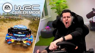 WRC Rally Career in GT Motion Racing Simulator