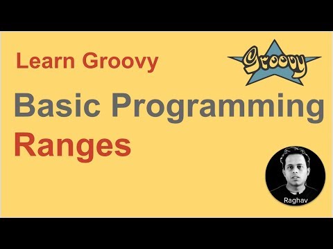 Groovy Beginner Tutorial 19 | Ranges