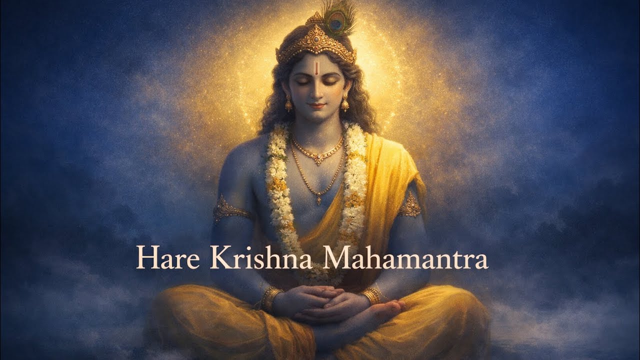 हरे कृष्ण महामंत्र | Hare Krishna Mahamantra for Peaceful Morning 🙏 