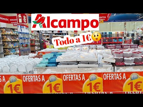 Alcampo - Comienzan Ofertas 1 Euro  ¡Por fin están aquí! 👏 Vuelven  nuestras ofertas a 1 euro 🎉 Visita nuestra web o ve a tu tienda #Alcampo  más cercana 🤩 y