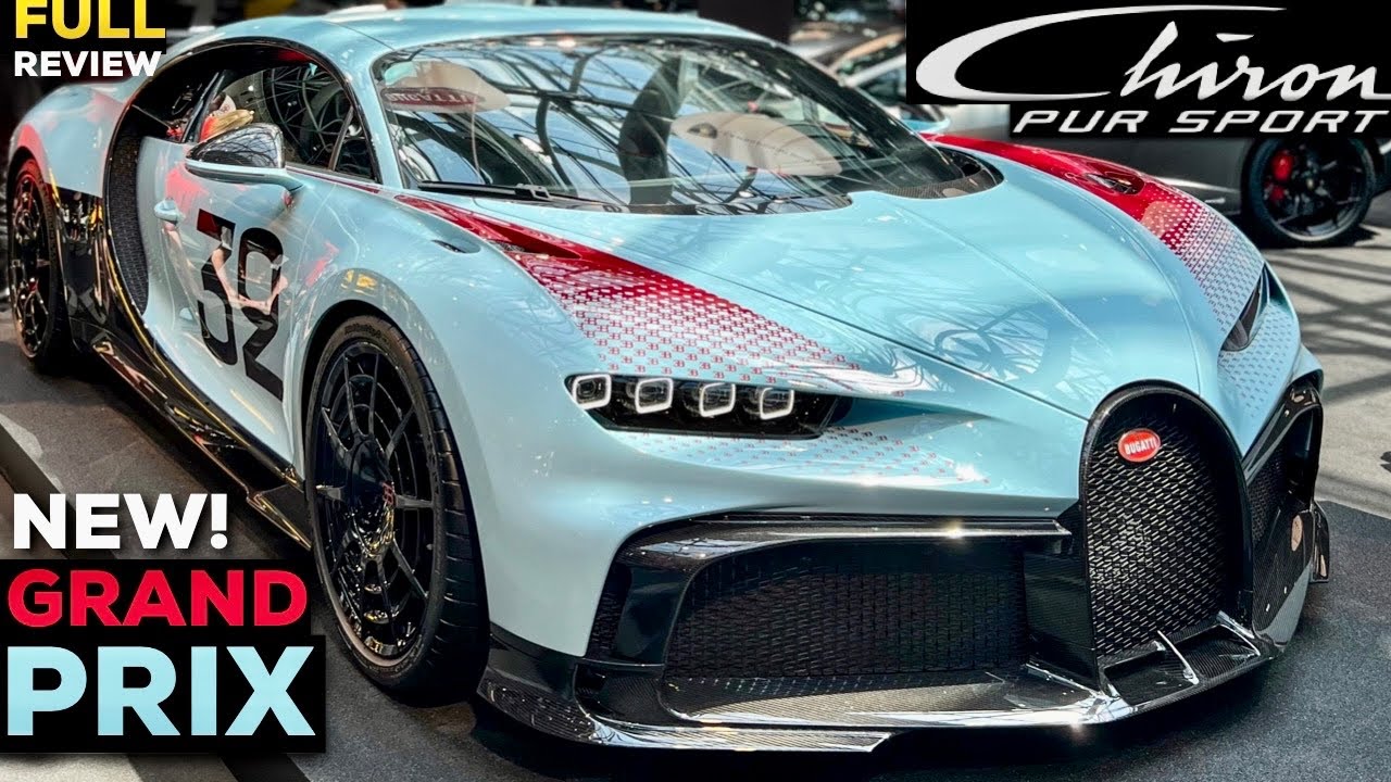 arm Beschaven fiets 2023 BUGATTI CHIRON Pur Sport GRAND Prix NEW WORLD PREMIERE Full Review In  MONACO! - YouTube