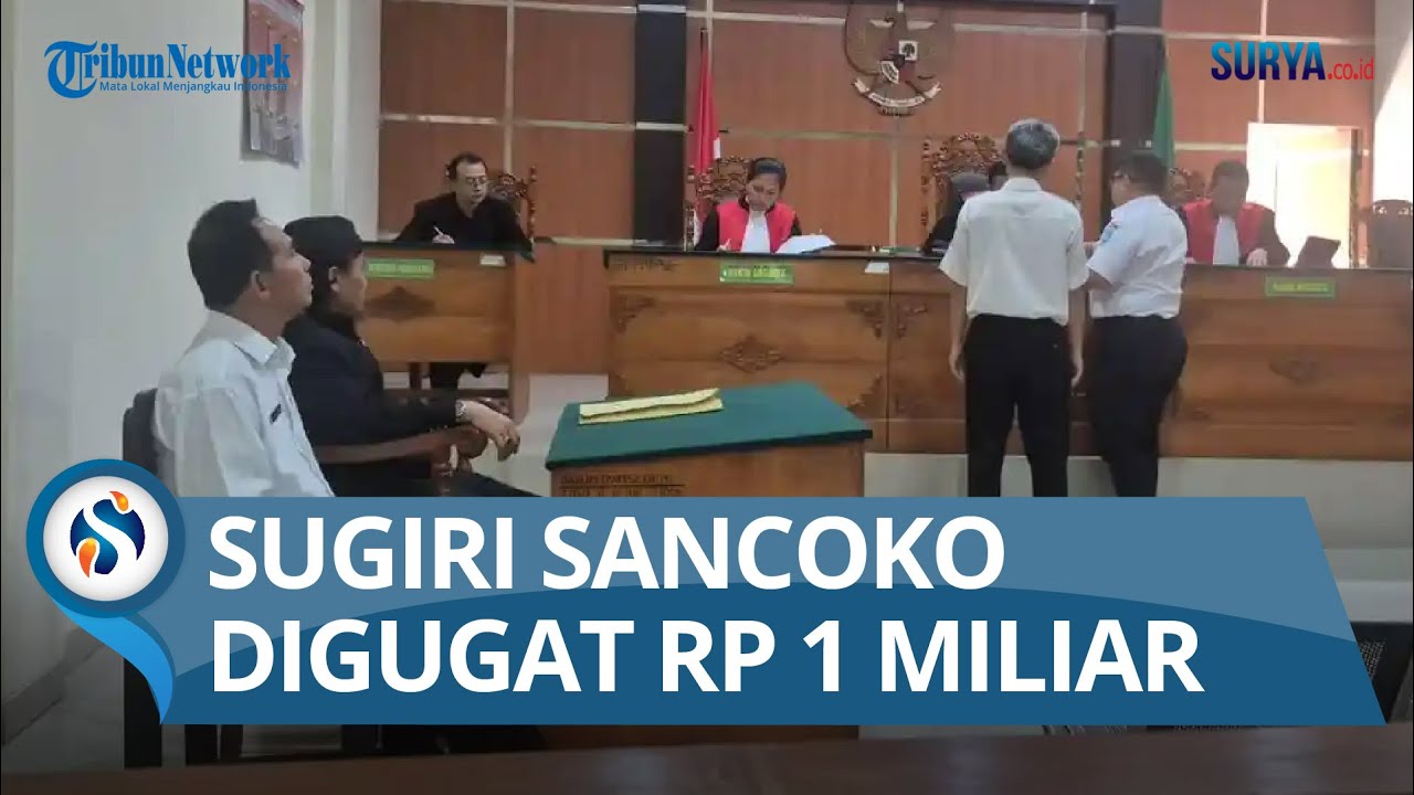 Bupati Ponorogo Non Aktif Sugiri Sancoko dan Sekda Digugat Mantan Anak Buah Rp1 M Terkait Mutasi