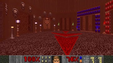 Doom 2 - Doom Zero map27 "The junction" UV-max 05:59