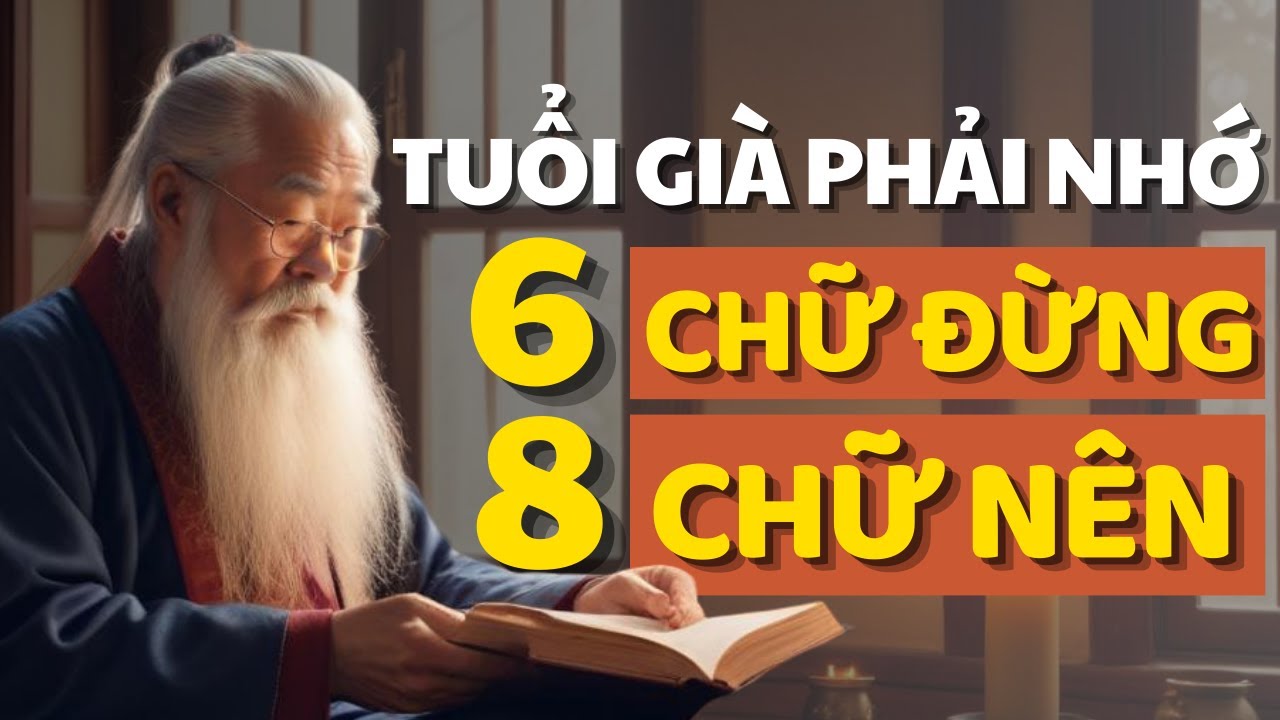 Cổ Nhân Dạy 6 Chữ ĐỪNG, 8 Chữ NÊN Giúp Tuổi Già Bình An - Triết Lý Cuộc ...