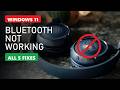 Bluetooth Not Working on Windows 11? 5 Fixes (Full Guide)