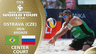 Andre/George vs. Krasilnikov/Stoyanovskiy - Full Men's Bronze | 4* Ostrava 2021