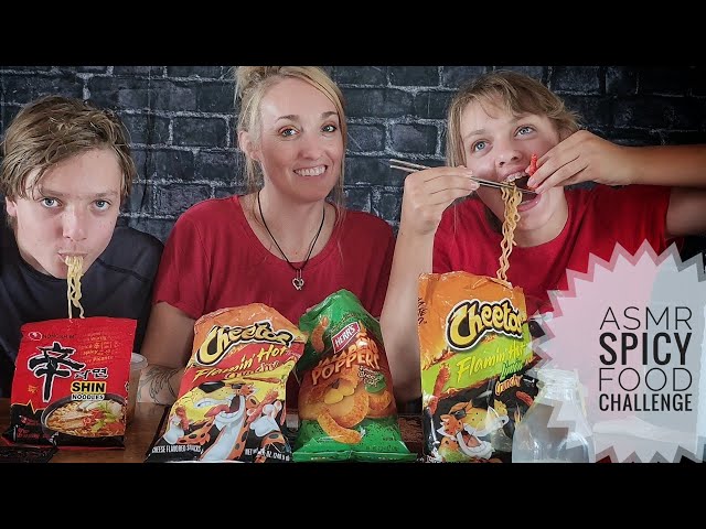 ASMR | Spicy Food Challenge | Mukbang | Bonus Video