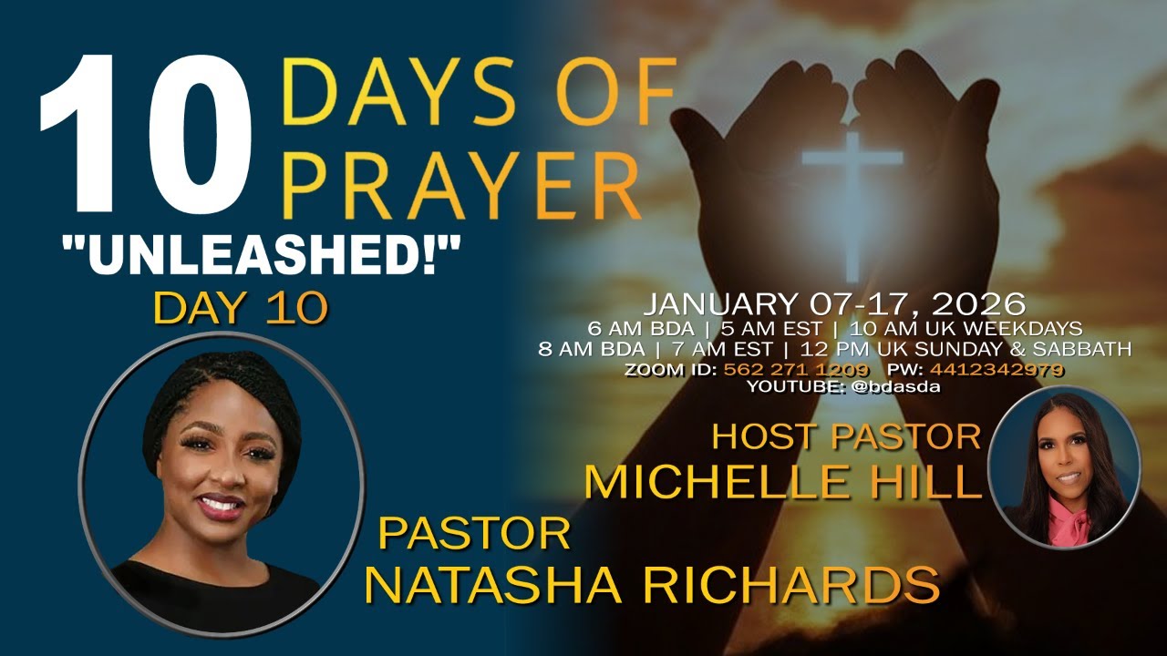 2026-01-16 10 Days of Prayer w/Pastor Michelle Hill & Pastor Natasha Richards