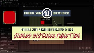 Full Materials: Rounded Rectangle Mask by using SDF - AFAIK UI Update
