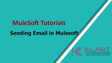 Mule 4 | MuleSoft Tutorials | Sending Email in Mule4 Email Connector