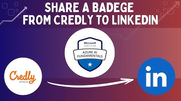 Deel een badge in Credly naar LinkedIn