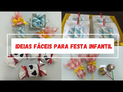 Vídeo: 7 Ideias Originais Para Uma Festa Infantil