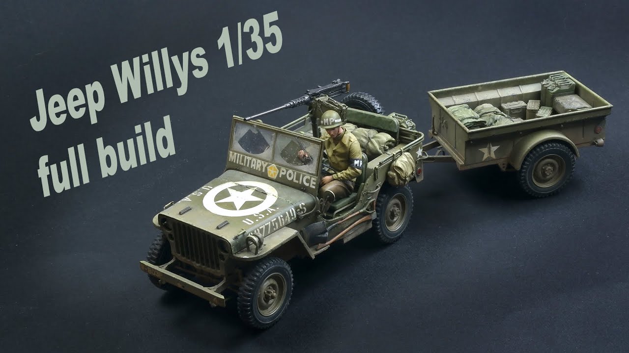 Jeep Willys MB | TAKOM 1/35 | From Start to Finish - YouTube
