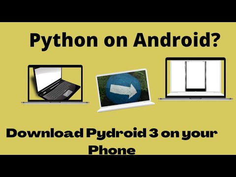 Python on Android?...pydroid 3
