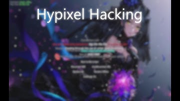 Hacking on hypixel | ft.CrossSine B25 | Scaffold,KillAura,Speed