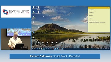 Script Blocks Decoded by Richard Siddaway