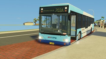 [Buses Of NSW] Route 703A New Suburb Anti-Clockwise Loop: New Suburb, Sailing Club, Round Corner