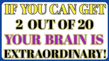 IF YOU CAN GET 2 OUT OF YOUR BRAIN IS EXTRAORDINARY!