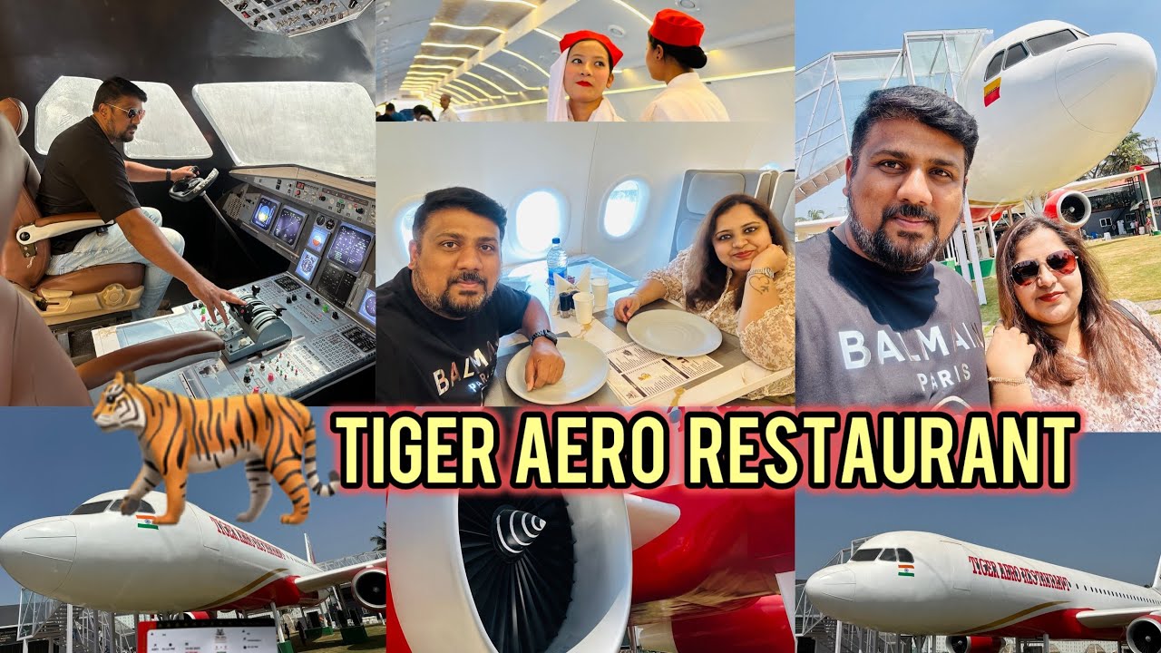 Tiger Aero Restaurant | Karnataka’s 1st Aeroplane Restaurant - YouTube