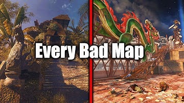 Playing The WORST Map On Every Cod Zombies Game