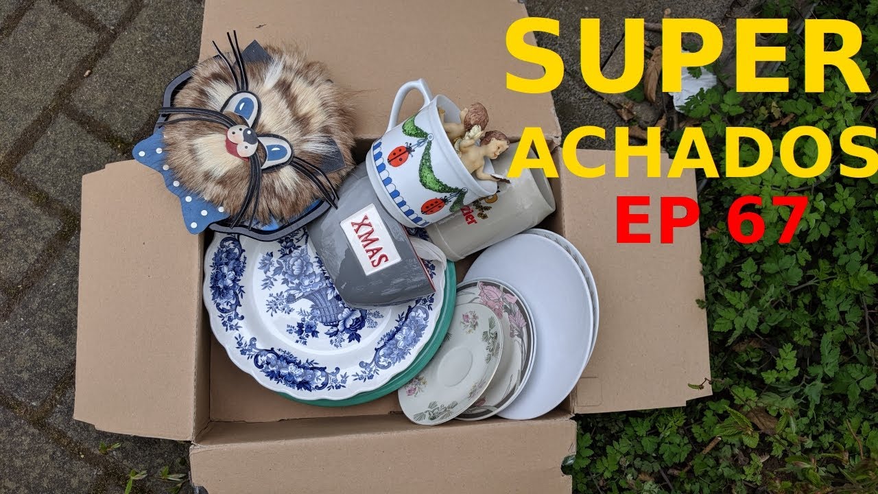 ACHEI PORCELANAS, CRISTAIS E MUITO MAIS NAS RUAS DA ALEMANHA (Lixo ou Luxo) EP 67