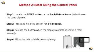 How to Hard Reset Navien Tankless Water Heater - System Restart & Factory Reset Guide