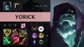 Yorick Top vs Yone - KR Grandmaster Patch 26.09
