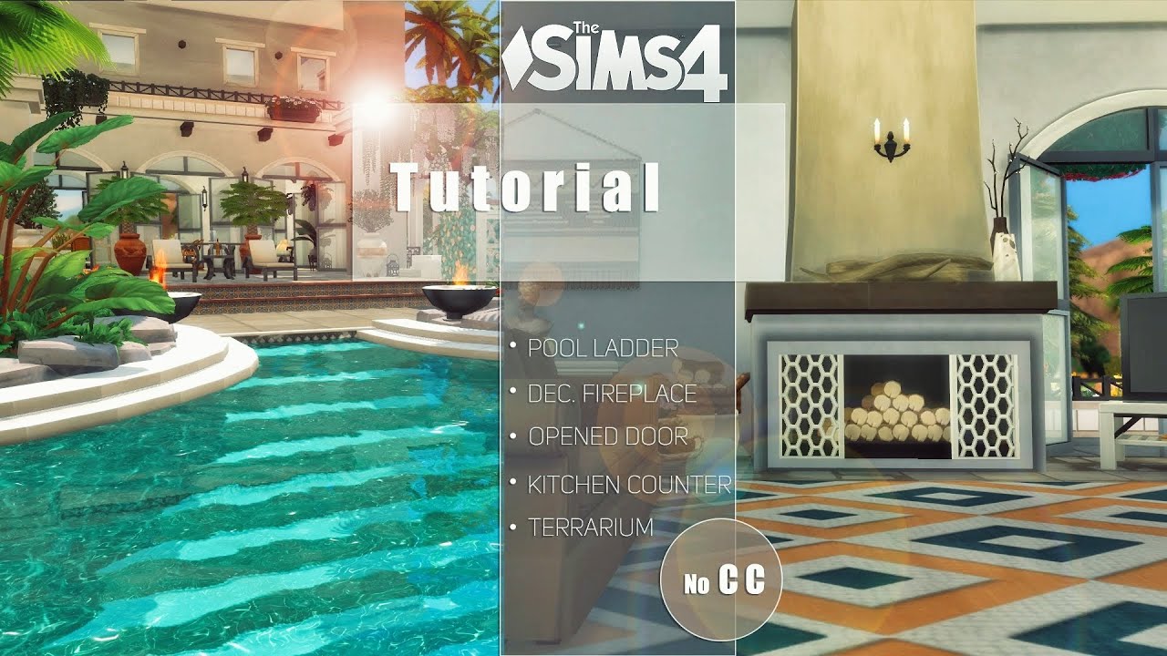 Building & Furnishing Tricks • TUTORIAL | NO CC | THE SIMS 4 - YouTube