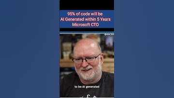 95% of the code will be AI generated