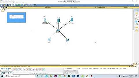 DHCP DNS EMAIL SERVER Configuration Lab in cisco packet tracer | Jubaer Learning Tech