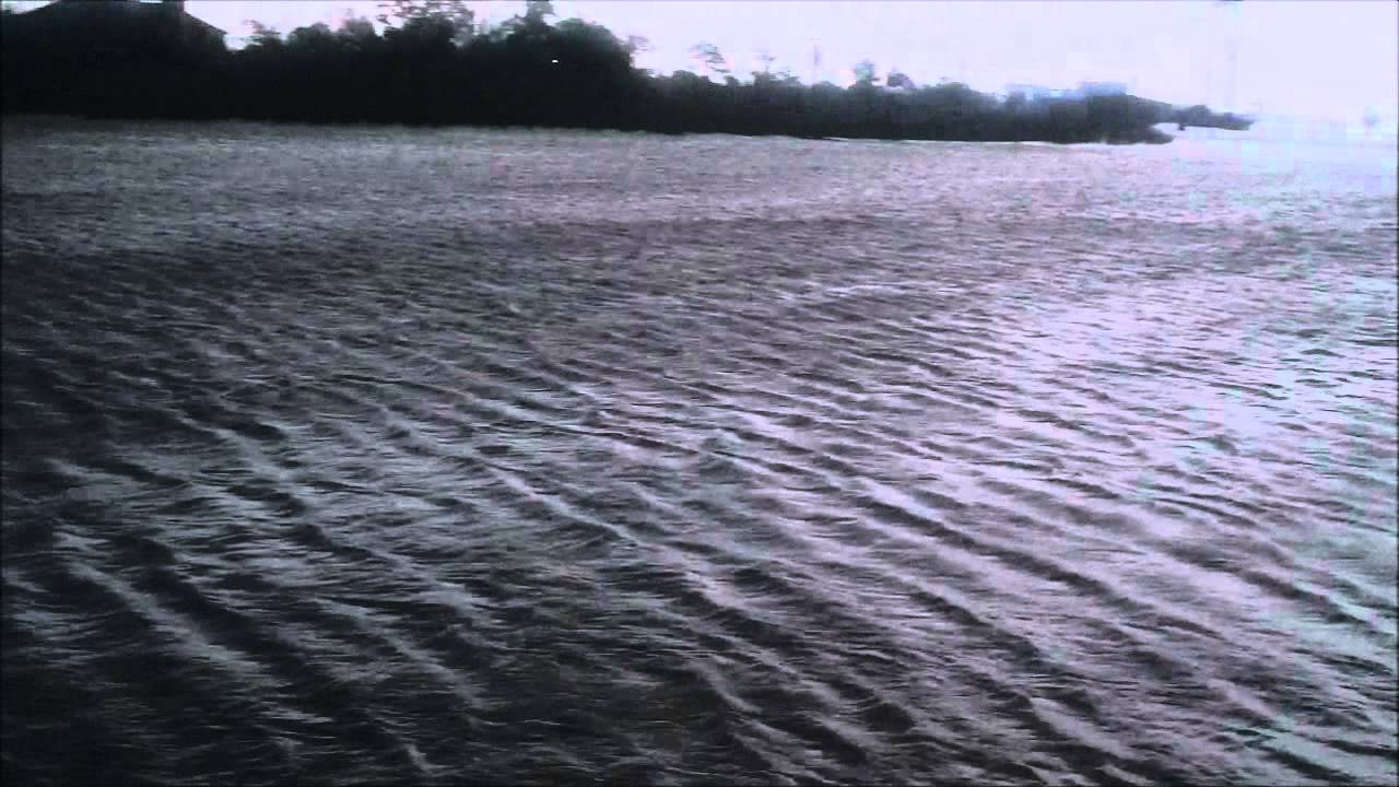 Caught in a storm, Mississippi River