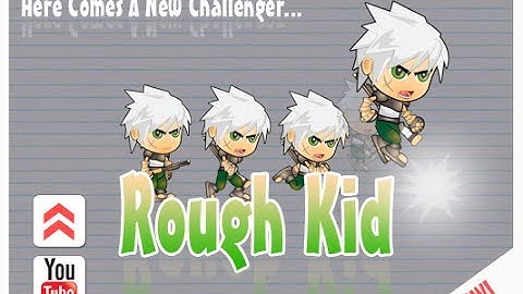 Rough Kid 2d Character Animation