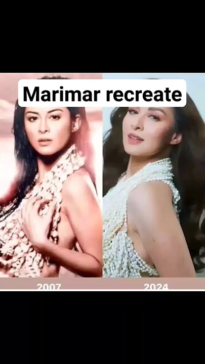 Marian Rivera recreates her iconic Marimar look #marimar #MarianRivera #series  #Shorts #fyp #viral