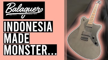 This MONSTER guitar is made in INDONESIA, how good can it be?