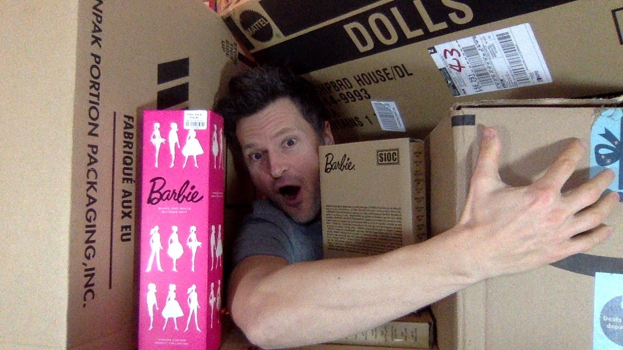 barbie doll box