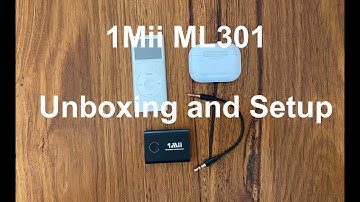 1Mii ML301 Bluetooth Adaptor Unbox and Setup