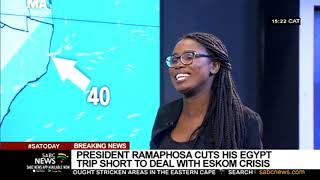 Weather forecast and patterns with Kgolofelo Mahlangu