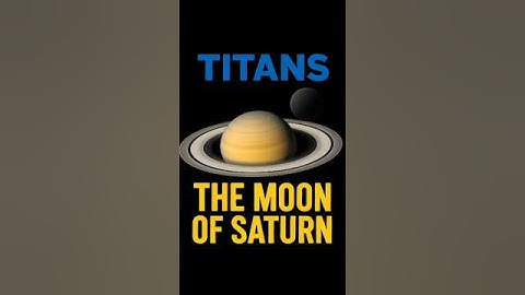 Titan – The Mysterious Moon of Saturn | NASA’s Hidden World Revealed 🌑