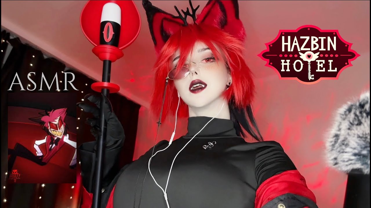 ☾♱ ASMR: Alastor is your..mommy? I Hazbin Hotel Cosplay RolePlay