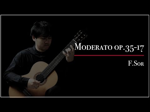 Moderato op.35-17 / F.Sor 練習曲第6番（F.ソル）｜　小暮浩史 　使用ギター：河村和行（2023年）