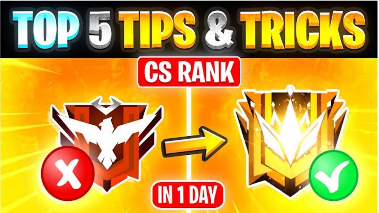 CS rank tips & tricks | How To Win Every CS RANK With Random Players ...